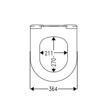 Cedo Palm Beach Wc Bril Wit Softclose Duroplast 5 Cedo Palm Beach Wc Bril Wit Softclose Duroplast - Afbeelding 3