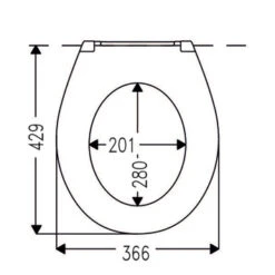 Cedo Wellness & Stone Wc Bril Softclose Duroplast -Prachtige Badkamerwinkel 123 7458