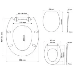 Tiger Wc-bril Blade Wit Met Sofclose En Quick-release -Prachtige Badkamerwinkel 123 7514