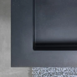 Tiger Badkamermeubelset Karlo 80cm Matzwart Met Zwarte Wastafel -Prachtige Badkamerwinkel 123 752