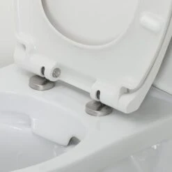 Tiger WC Bril Speckels Duroplast Zwart-wit -Prachtige Badkamerwinkel 123 7565