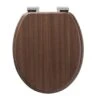 Tiger WC Bril Douglas Walnoot Hout Met Softclose -Prachtige Badkamerwinkel 123 7610