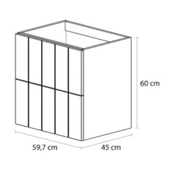 Tiger Maryport Badkamermeubelset 60 Cm Mat Wit Met Matzwarte Polybeton Wastafel En Matzwarte Grepen 21 Tiger Maryport Badkamermeubelset 60 Cm Mat Wit Met Matzwarte Polybeton Wastafel En Matzwarte Grepen -Prachtige Badkamerwinkel 123 781