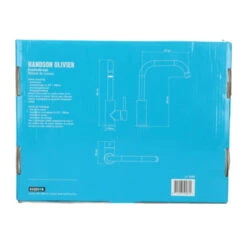 Handson Keukenkraan Olivier Met Hendel Mat Zwart -Prachtige Badkamerwinkel 123 7823