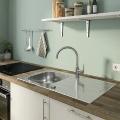 Grohe Keukenkraan Start Flow Hoge Uitloop QuickFix Chroom 12 Grohe Keukenkraan Start Flow Hoge Uitloop QuickFix Chroom -Prachtige Badkamerwinkel 123 7841