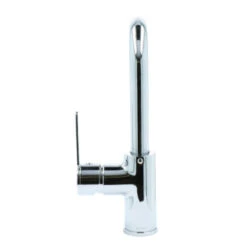 Atlantic Wastafelkraan Micah Met Hendel Chroom -Prachtige Badkamerwinkel 123 7868