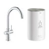 Grohe Red Compact Keukenkraan Met C-uitloop En 4 Liter Kokend Water Boiler Chroom -Prachtige Badkamerwinkel 123 7932