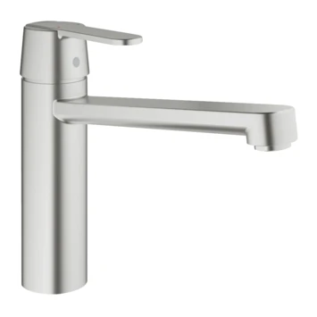 Grohe Keukenkraan Get Met Hendel SuperSteel 3 Grohe Keukenkraan Get Met Hendel SuperSteel