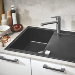 Grohe Keukenkraan Get Met Hendel SuperSteel 5 Grohe Keukenkraan Get Met Hendel SuperSteel -Prachtige Badkamerwinkel 123 7980
