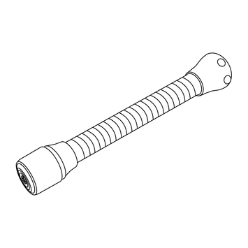 Tiger Splash Keukenkraanslang Chroom M22/M24 6 Tiger Splash Keukenkraanslang Chroom M22/M24 - Afbeelding 4