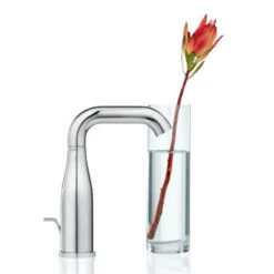 GROHE Wastafelkraan Essence M-size Met Hendel En Waste Chroom -Prachtige Badkamerwinkel 123 8029