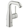 GROHE Wastafelkraan Essence M-size Met Hendel En Waste Supersteel -Prachtige Badkamerwinkel 123 8050