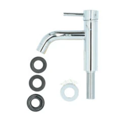 Handson Fonteinkraan Oscar Met Hendel Chroom -Prachtige Badkamerwinkel 123 8069