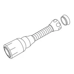 Tiger Keukenkraanslang Douche M22/M24 Waterbesparend -Prachtige Badkamerwinkel 123 8088