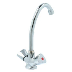 OK Keukenkraan 2-knops Chroom -Prachtige Badkamerwinkel 123 8205