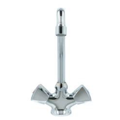 OK Keukenkraan 2-knops Chroom -Prachtige Badkamerwinkel 123 8208