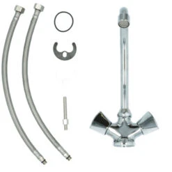 OK Keukenkraan 2-knops Chroom -Prachtige Badkamerwinkel 123 8209