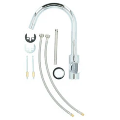 Atlantic Keukenkraan Jeremy Met Hendel Chroom -Prachtige Badkamerwinkel 123 8239