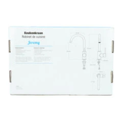 Atlantic Keukenkraan Jeremy Met Hendel Chroom -Prachtige Badkamerwinkel 123 8241