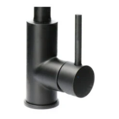 Atlantic Keukenkraan Colin Met Hendel Zwart -Prachtige Badkamerwinkel 123 8287