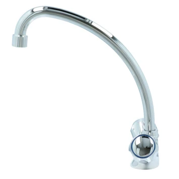 Handson Keukenkraan Thomas 2-knops Chroom Met Uitloop 235mm 4 Handson Keukenkraan Thomas 2-knops Chroom Met Uitloop 235mm - Afbeelding 2