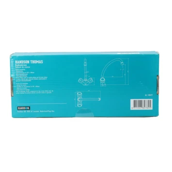 Handson Keukenkraan Thomas 2-knops Chroom Met Uitloop 235mm 15 Handson Keukenkraan Thomas 2-knops Chroom Met Uitloop 235mm - Afbeelding 13