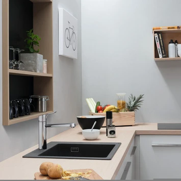 Hansgrohe Keukenkraan Focus M43 Met Hendel RVS 120 5 Hansgrohe Keukenkraan Focus M43 Met Hendel RVS 120 - Afbeelding 3