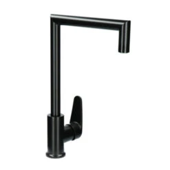 Absolut Keukenkraan Fasso Met Hendel Zwart -Prachtige Badkamerwinkel 123 8323