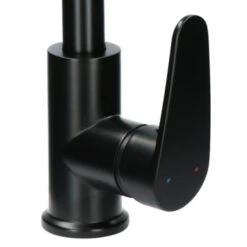 Absolut Keukenkraan Fasso Met Hendel Zwart -Prachtige Badkamerwinkel 123 8325