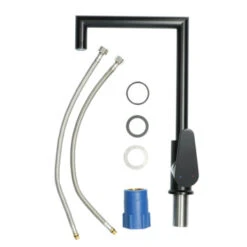 Absolut Keukenkraan Fasso Met Hendel Zwart -Prachtige Badkamerwinkel 123 8327