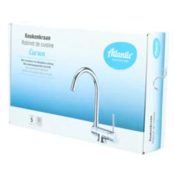 Atlantic Keukenkraan Carson Inklapbaar Met Hendel Chroom -Prachtige Badkamerwinkel 123 8345