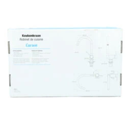 Atlantic Keukenkraan Carson Inklapbaar Met Hendel Chroom -Prachtige Badkamerwinkel 123 8346