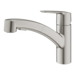 Grohe Keukenkraan Start Dual Spray QuickFix Supersteel (RVS Look) -Prachtige Badkamerwinkel 123 8388