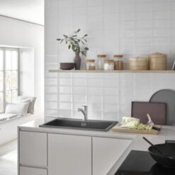 Grohe Keukenkraan Start Dual Spray QuickFix Supersteel (RVS Look) -Prachtige Badkamerwinkel 123 8390