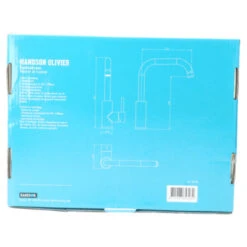 Handson Keukenkraan Olivier Met Hendel Chroom -Prachtige Badkamerwinkel 123 8406