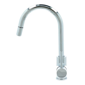 Atlantic Keukenkraan Jeremy Met Hendel En Uittrekbare Sproeikop Chroom 4 Atlantic Keukenkraan Jeremy Met Hendel En Uittrekbare Sproeikop Chroom - Afbeelding 2