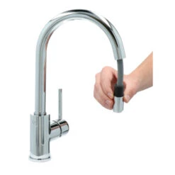 Atlantic Keukenkraan Jeremy Met Hendel En Uittrekbare Sproeikop Chroom 26 Atlantic Keukenkraan Jeremy Met Hendel En Uittrekbare Sproeikop Chroom -Prachtige Badkamerwinkel 123 8417