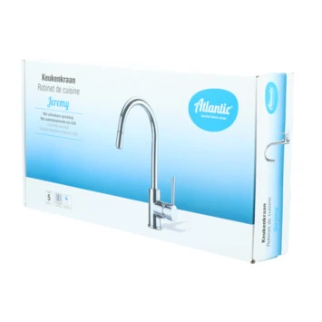 Atlantic Keukenkraan Jeremy Met Hendel En Uittrekbare Sproeikop Chroom 15 Atlantic Keukenkraan Jeremy Met Hendel En Uittrekbare Sproeikop Chroom - Afbeelding 13
