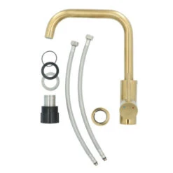 Handson Keukenkraan Olivier Met Hendel Messing -Prachtige Badkamerwinkel 123 8431