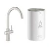Grohe Red Compact Keukenkraan Met C-uitloop En 4 Liter Kokend Water Boiler Supersteel 1 Grohe Red Compact Keukenkraan Met C-uitloop En 4 Liter Kokend Water Boiler Supersteel -Prachtige Badkamerwinkel 123 8439