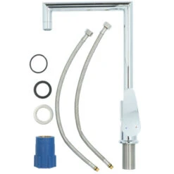 Absolut Keukenkraan Fasso Met Hendel Chroom -Prachtige Badkamerwinkel 123 8456