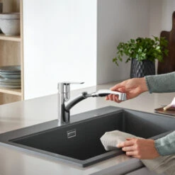 Grohe Quickfix Keukenkraan Start Uittrekbare Dual Spray -Prachtige Badkamerwinkel 123 8472