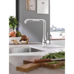 GROHE Keukenkraan Essence L-size Met Hendel Chroom -Prachtige Badkamerwinkel 123 8499