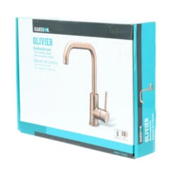 Handson Keukenkraan Olivier Met Hendel Koper -Prachtige Badkamerwinkel 123 8514