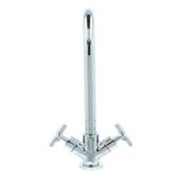 Aqualino Keukenkraan Ceronda 2-knops Chroom -Prachtige Badkamerwinkel 123 8519