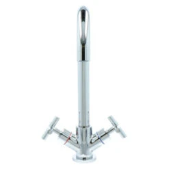 Aqualino Keukenkraan Ceronda 2-knops Chroom -Prachtige Badkamerwinkel 123 8523