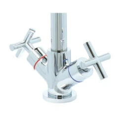 Aqualino Keukenkraan Ceronda 2-knops Chroom -Prachtige Badkamerwinkel 123 8524