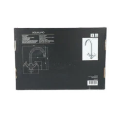 Aqualino Keukenkraan Ceronda 2-knops Chroom -Prachtige Badkamerwinkel 123 8528