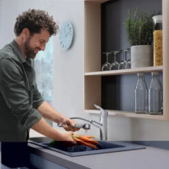 Hansgrohe Keukenkraan Focus M43 Met Hendel En Uittrekbare Sproeikop Chroom 150 8 Hansgrohe Keukenkraan Focus M43 Met Hendel En Uittrekbare Sproeikop Chroom 150 -Prachtige Badkamerwinkel 123 8531