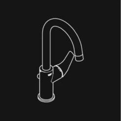 GROHE Wastafelkraan Start Flow L-size Met Hendel En Waste Chroom -Prachtige Badkamerwinkel 123 8567